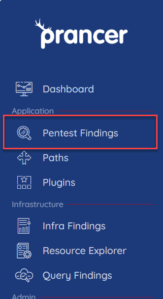 Pentest Findings — Prancer Tutorial